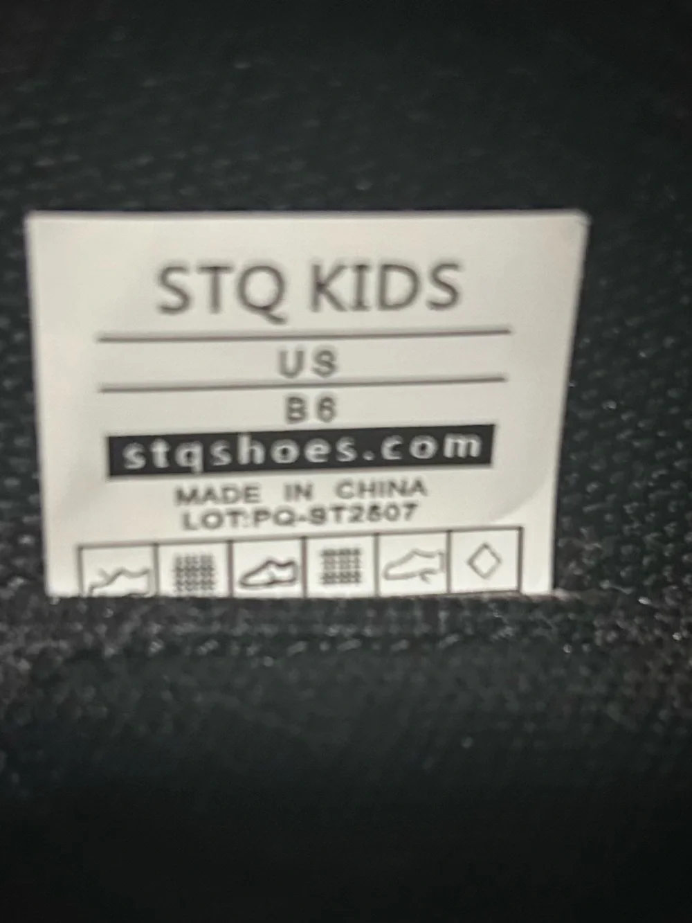 Kids Black Slip-On Knit Sneakers